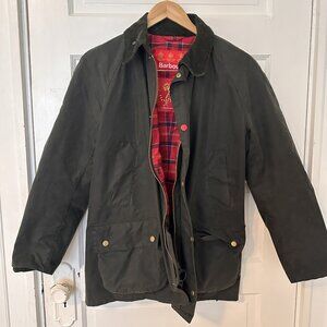 Barbour Bedale Jacket - Green Small